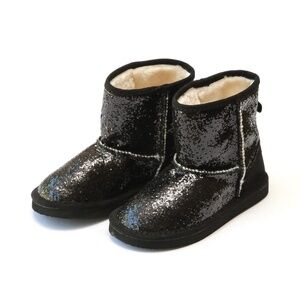 L'Amour “Glinda” Glitter Sparkle Boots – Toddler 11, Party-Ready